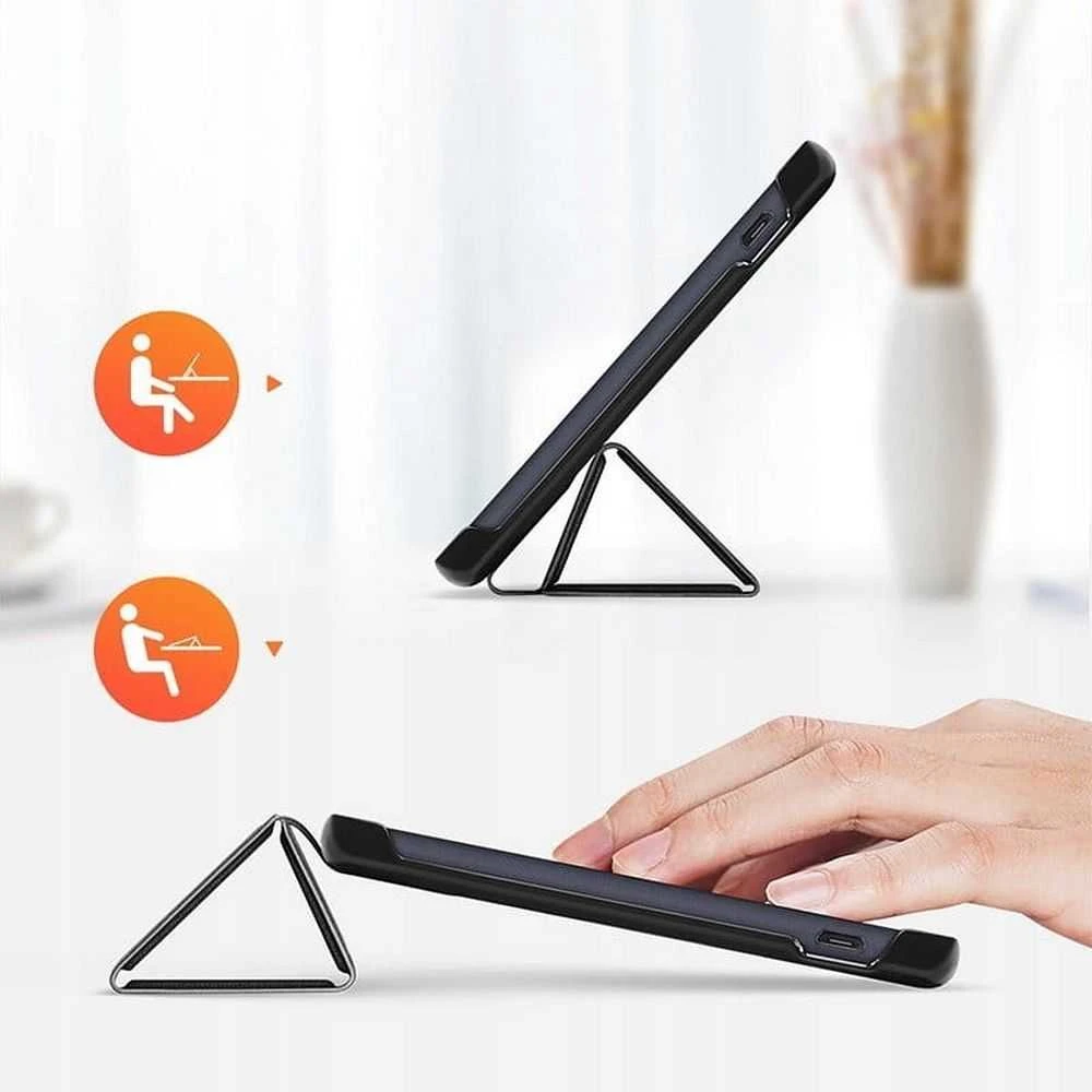 Dėklas Dux Ducis Domo Samsung X800/X806 Tab S8 Plus/T730/T736B Tab S7 FE 2021/T970/T976B Tab S7 Plus 12.4 juodas