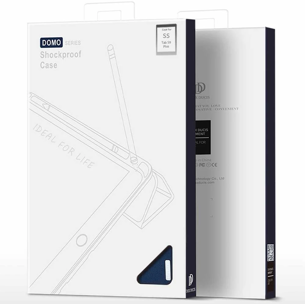 Dėklas Dux Ducis Domo Samsung X810/X816 Tab S9 Plus juodas