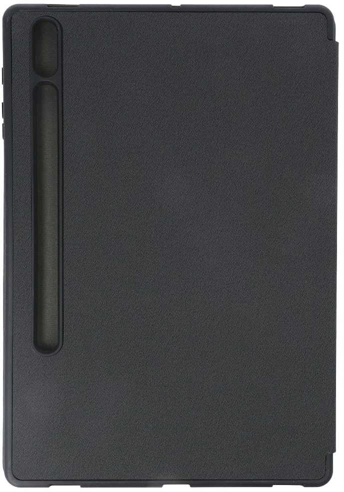 Dėklas Dux Ducis Domo Samsung X800/X806 Tab S8 Plus/T730/T736B Tab S7 FE 2021/T970/T976B Tab S7 Plus 12.4 juodas