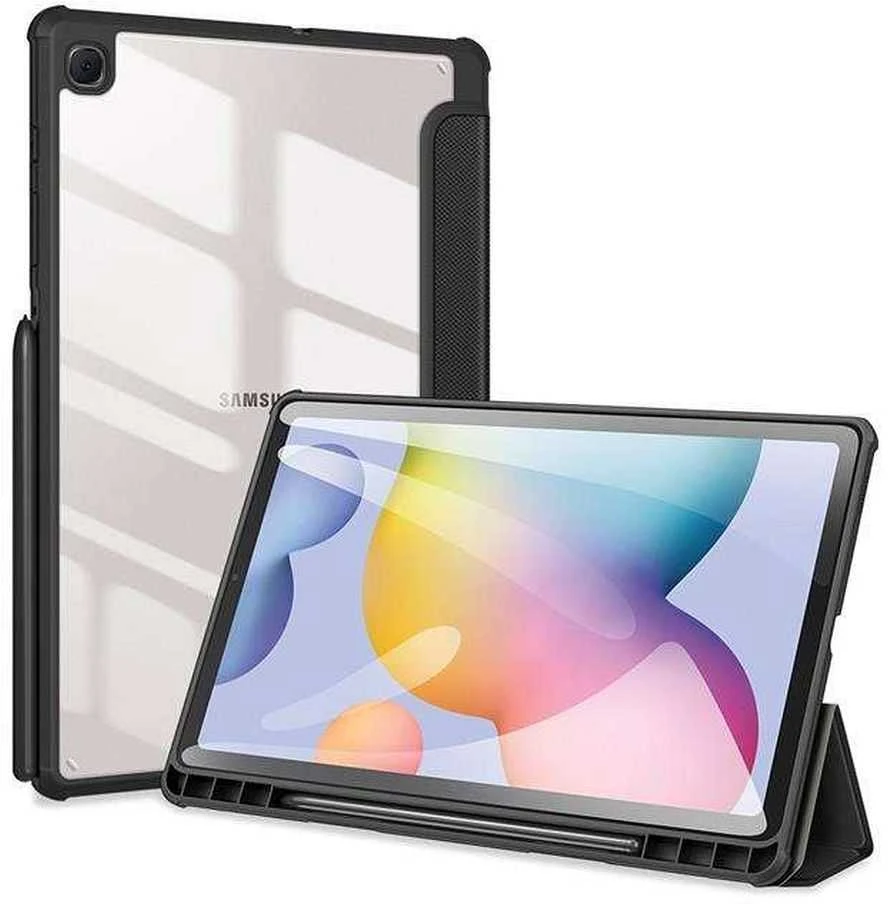 Dėklas Dux Ducis Toby Samsung P610/P615/P613/P619/P620/P625 Tab S6 Lite 10.4 juodas