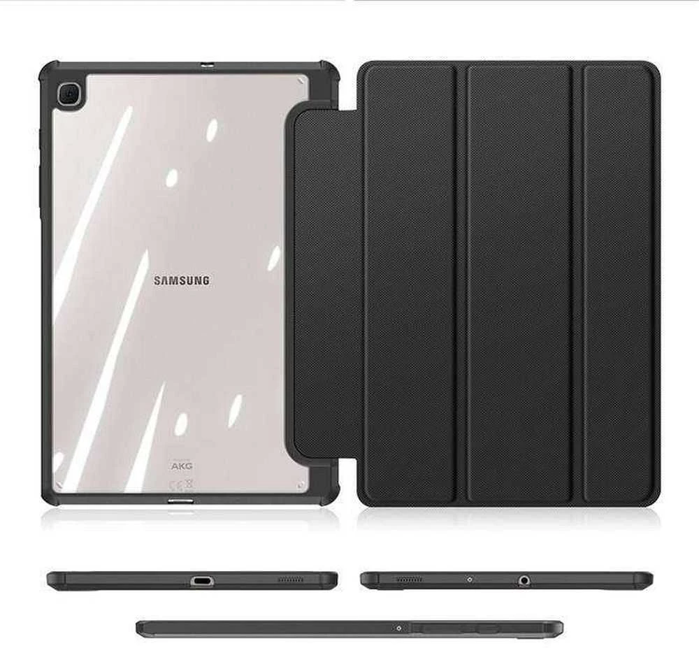 Dėklas Dux Ducis Toby Samsung P610/P615/P613/P619/P620/P625 Tab S6 Lite 10.4 juodas