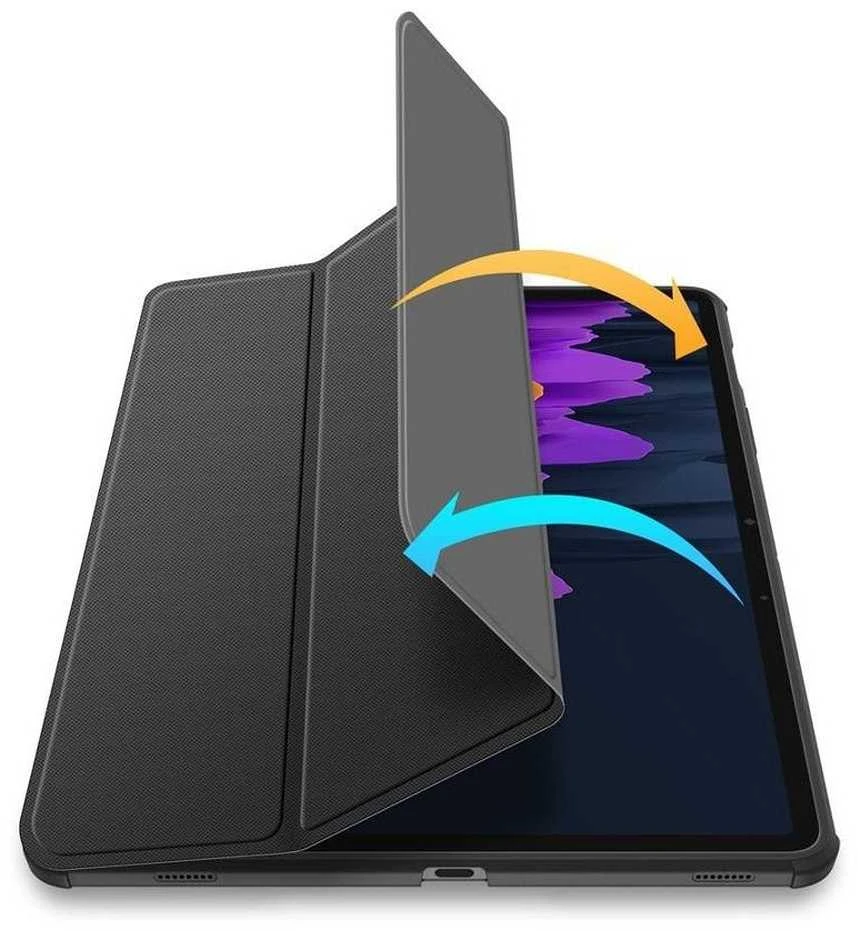 Dėklas Dux Ducis Toby Samsung X700/X706 Tab S8/T870/T875/T876 Tab S7 juodas