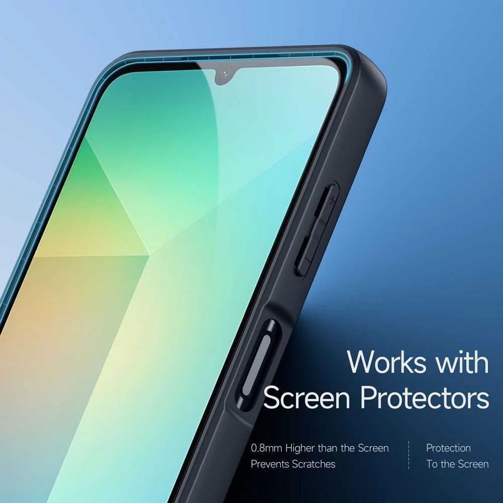 Dux Ducis dėklas AIMO skirtas Samsung Galaxy A06 juodos spalvos