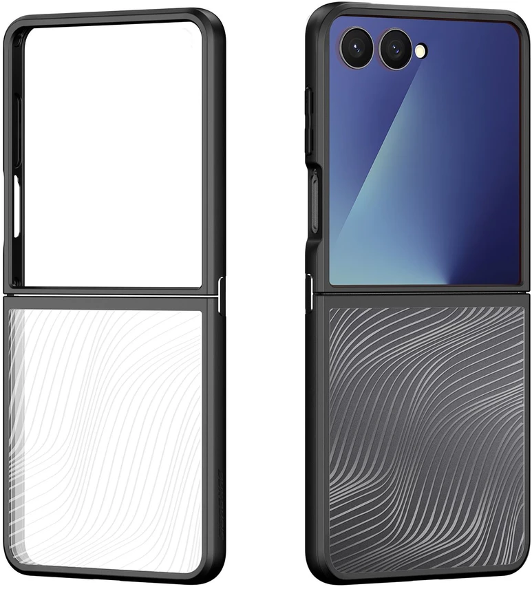 Dėklas DUX DUCIS futerał AIMO do SAMSUNG Z Flip 7 juoda