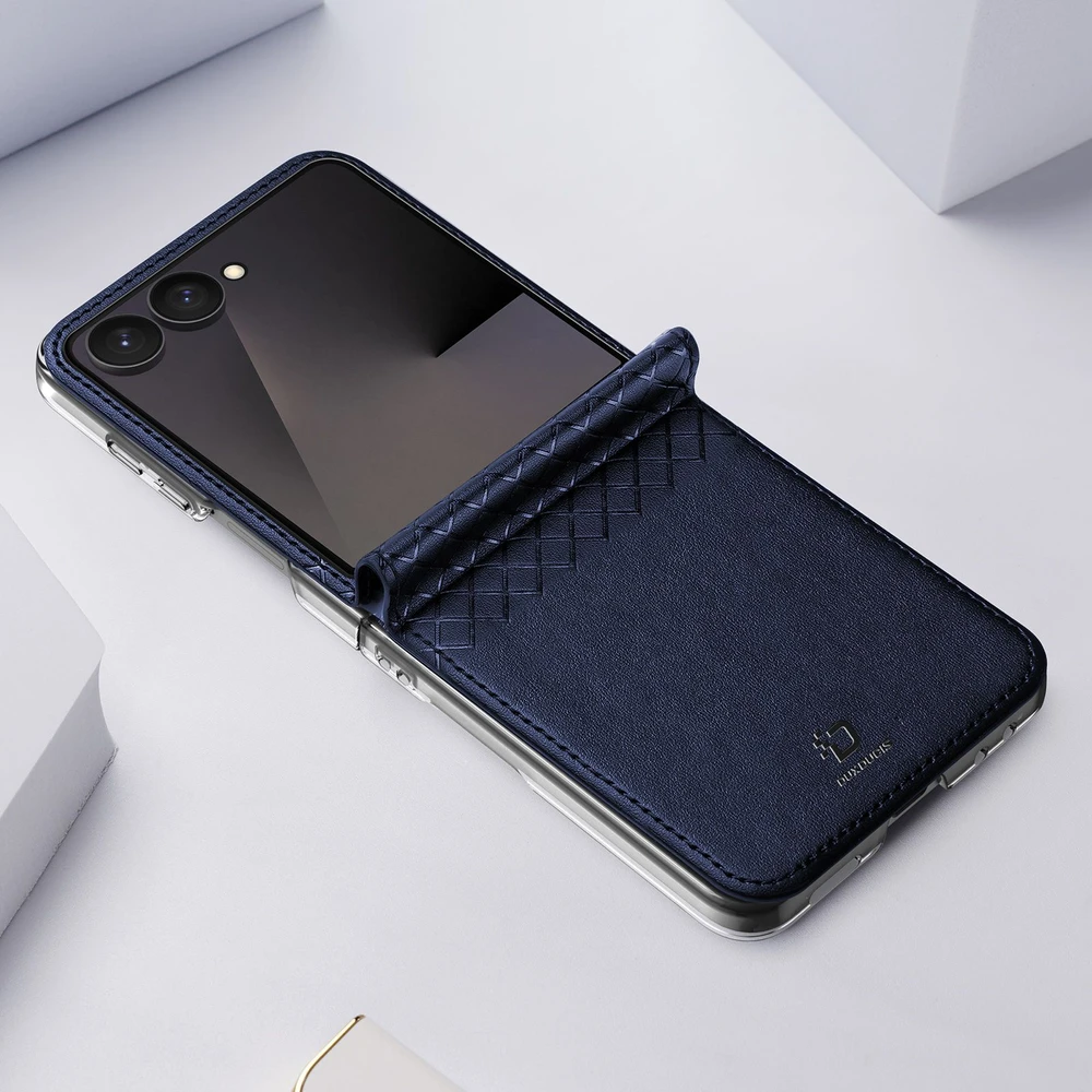 DUX DUCIS BRIL dėklas, skirtas SAMSUNG Z Flip 8 mėlyna
