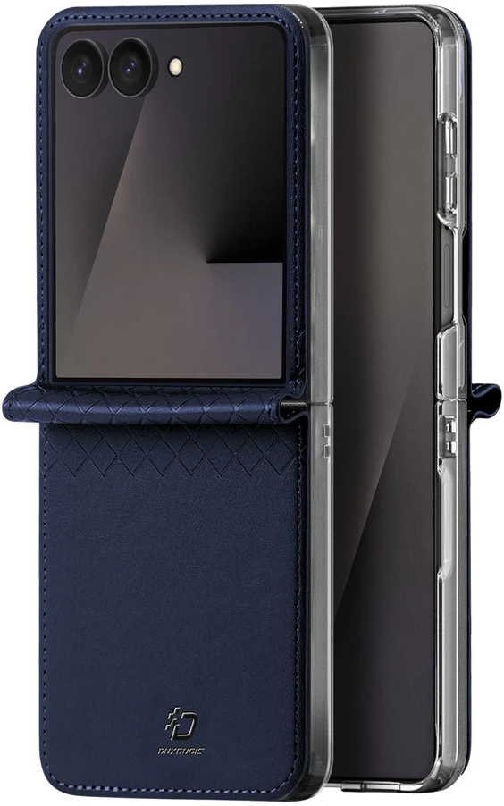 DUX DUCIS BRIL dėklas, skirtas SAMSUNG Z Flip 8 mėlyna