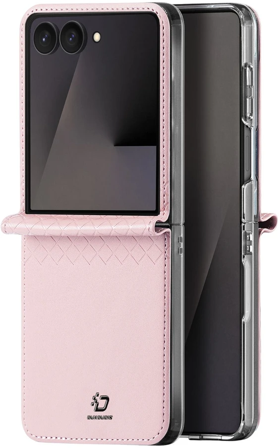 Dėklas DUX DUCIS futerał BRIL do SAMSUNG Z Flip 8 rožinė