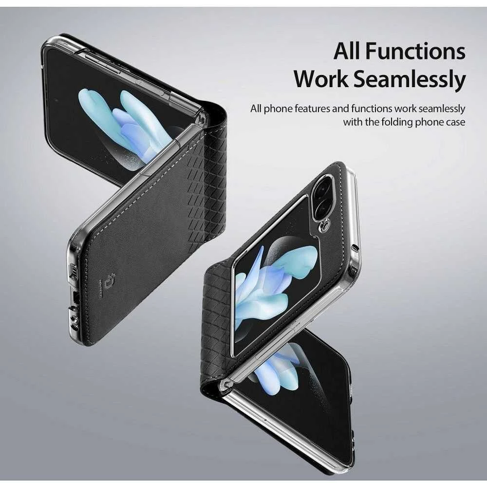 Dėklas Dux Ducis Bril Samsung F731 Z Flip5 5G juodas
