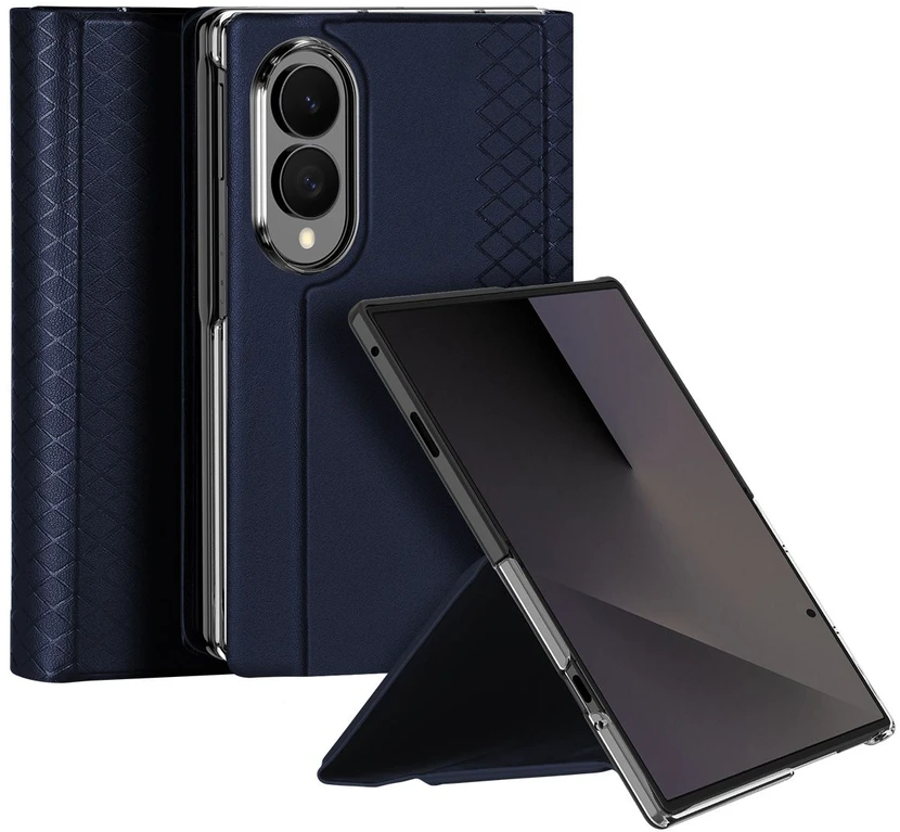DUX DUCIS dėklas BRIL, skirtas SAMSUNG Z Fold 8 Wide, mėlynas