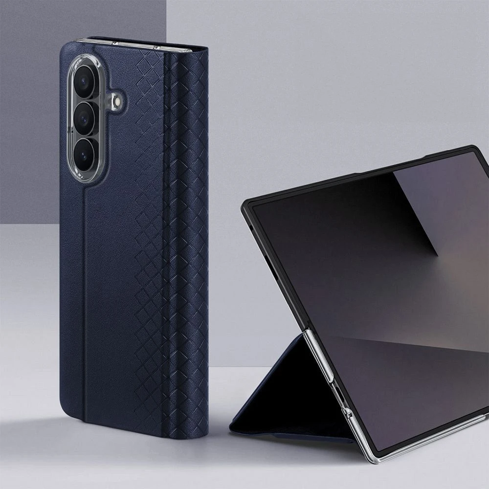 DUX DUCIS BRIL dėklas, skirtas SAMSUNG Z Fold 8 Ultra, mėlyna