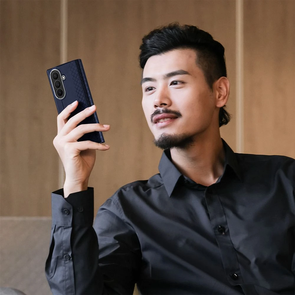 DUX DUCIS BRIL dėklas, skirtas SAMSUNG Z Fold 8 Ultra, mėlyna