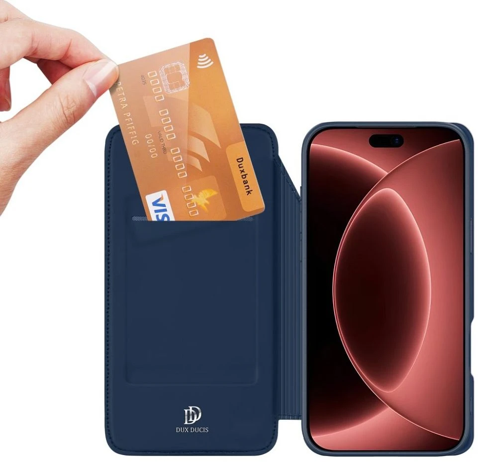 DUX DUCIS dėklas SKIN PRO, skirtas iPhone 18 Pro Max / 17 Pro Max, mėlynas