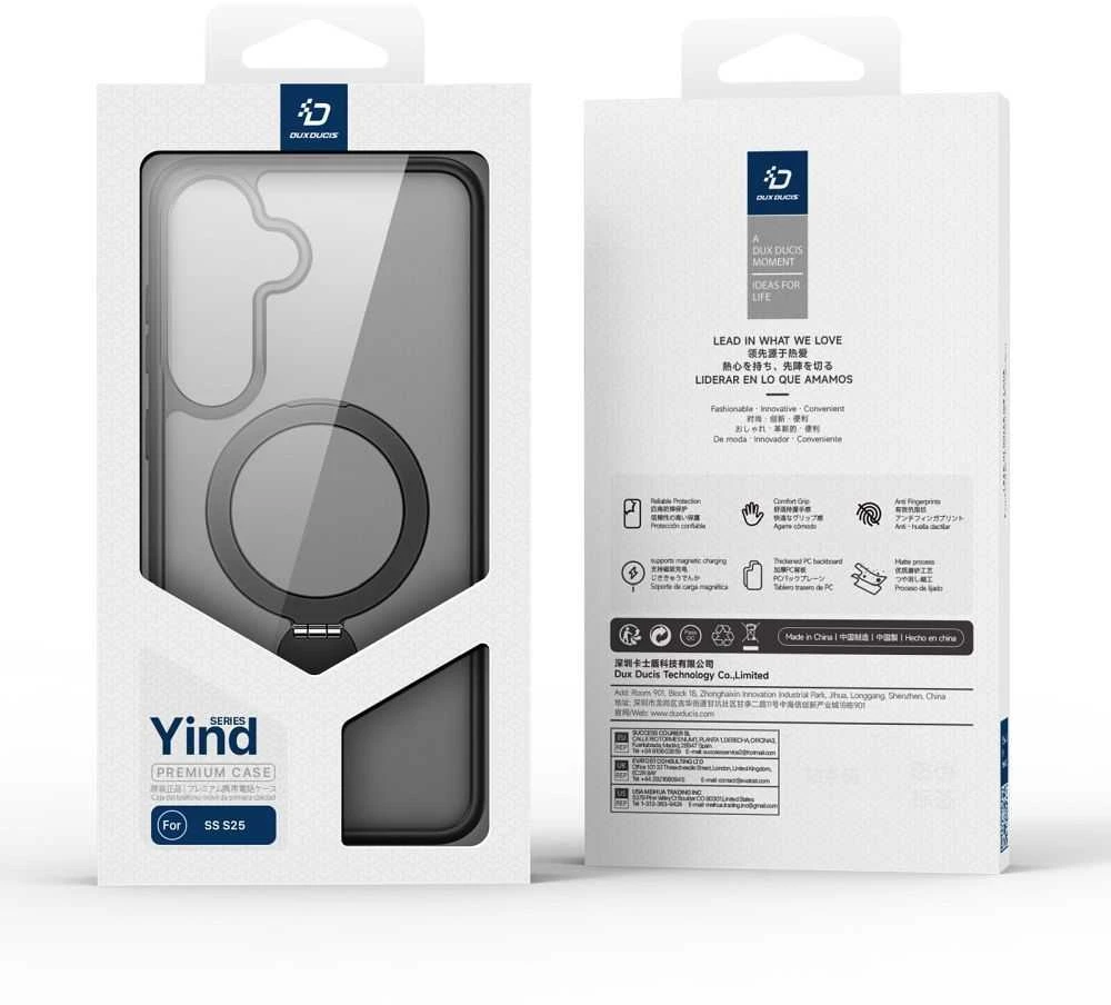 Dėklas Dux Ducis Yind skirtas Samsung S931 S25 juodas