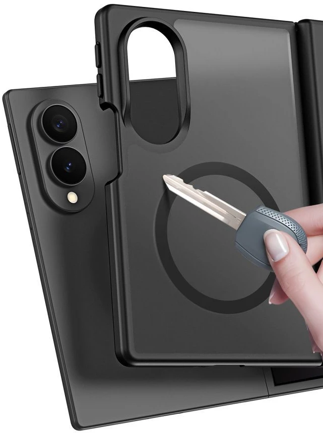 Dux Ducis Yind dėklas Samsung Galaxy Z Fold 8 / Z Fold 7 – juodos spalvos