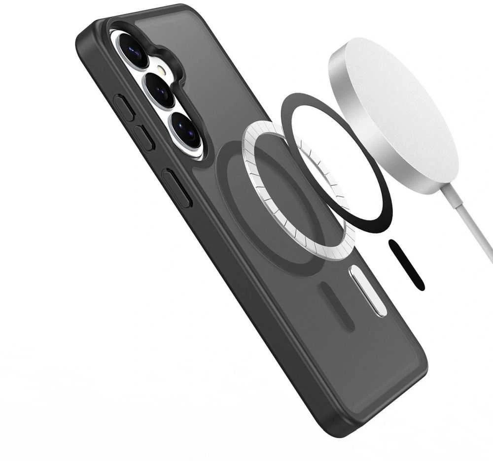 Dėklas Dux Ducis Yind MagSafe Samsung S947 S26 Plus juodas