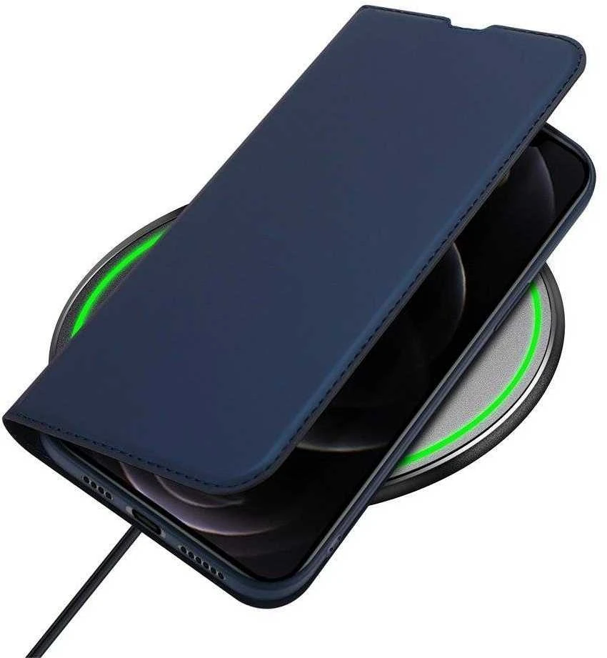 Dux Ducis Skin Pro dėklas skirtas Apple iPhone 13 Pro Max, mėlynas