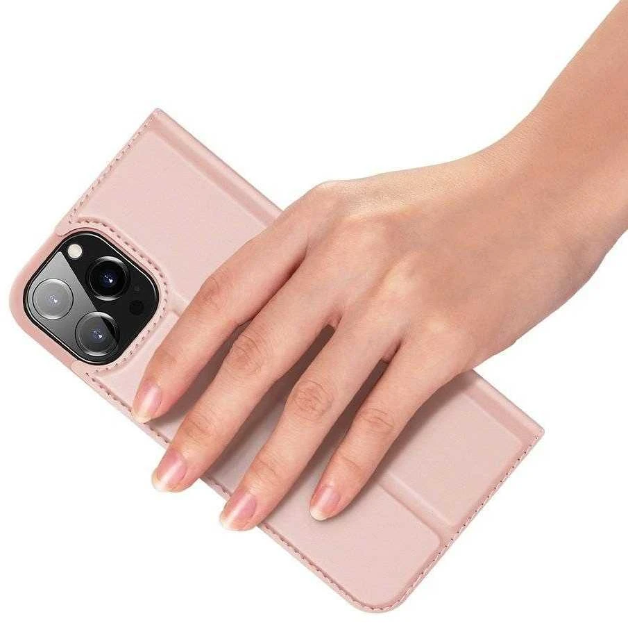 Dux Ducis Skin Pro dėklas skirtas iPhone 13 Pro Max, rožinis