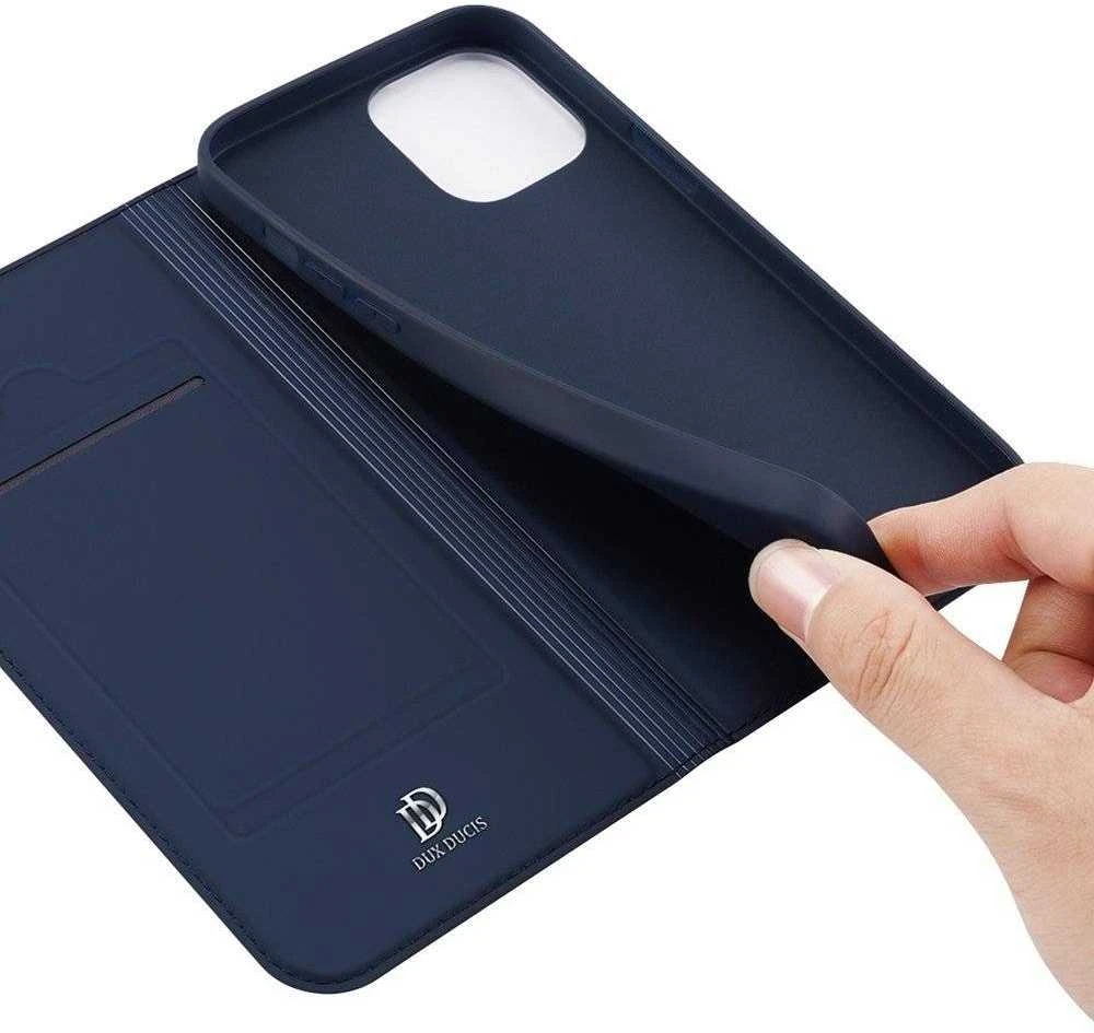 Dux Ducis Skin Pro dėklas skirtas Apple iPhone 13 Pro Max, mėlynas