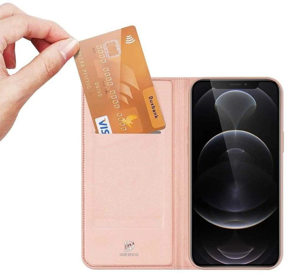 Dux Ducis Skin Pro dėklas skirtas iPhone 13 Pro Max, rožinis