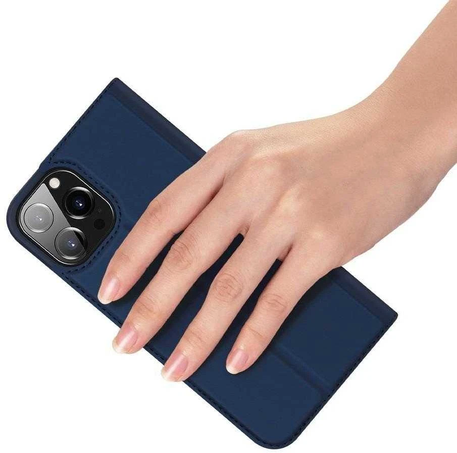 Dux Ducis Skin Pro dėklas skirtas Apple iPhone 13 Pro Max, mėlynas