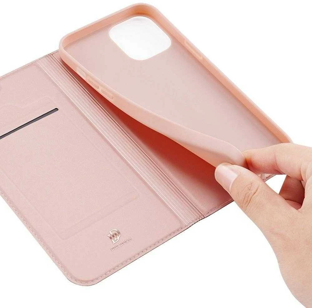 Dux Ducis Skin Pro dėklas skirtas iPhone 13 Pro, rožinis