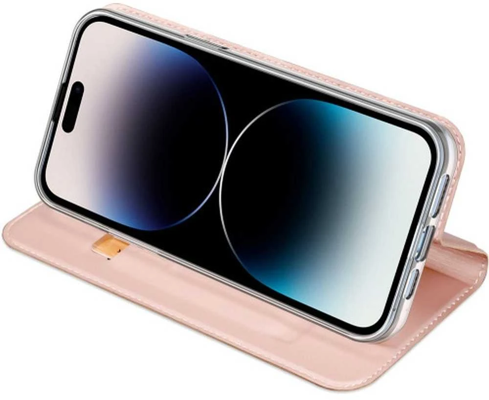 Dėklas Dux Ducis Skin Pro Apple iPhone 15 rožinio aukso