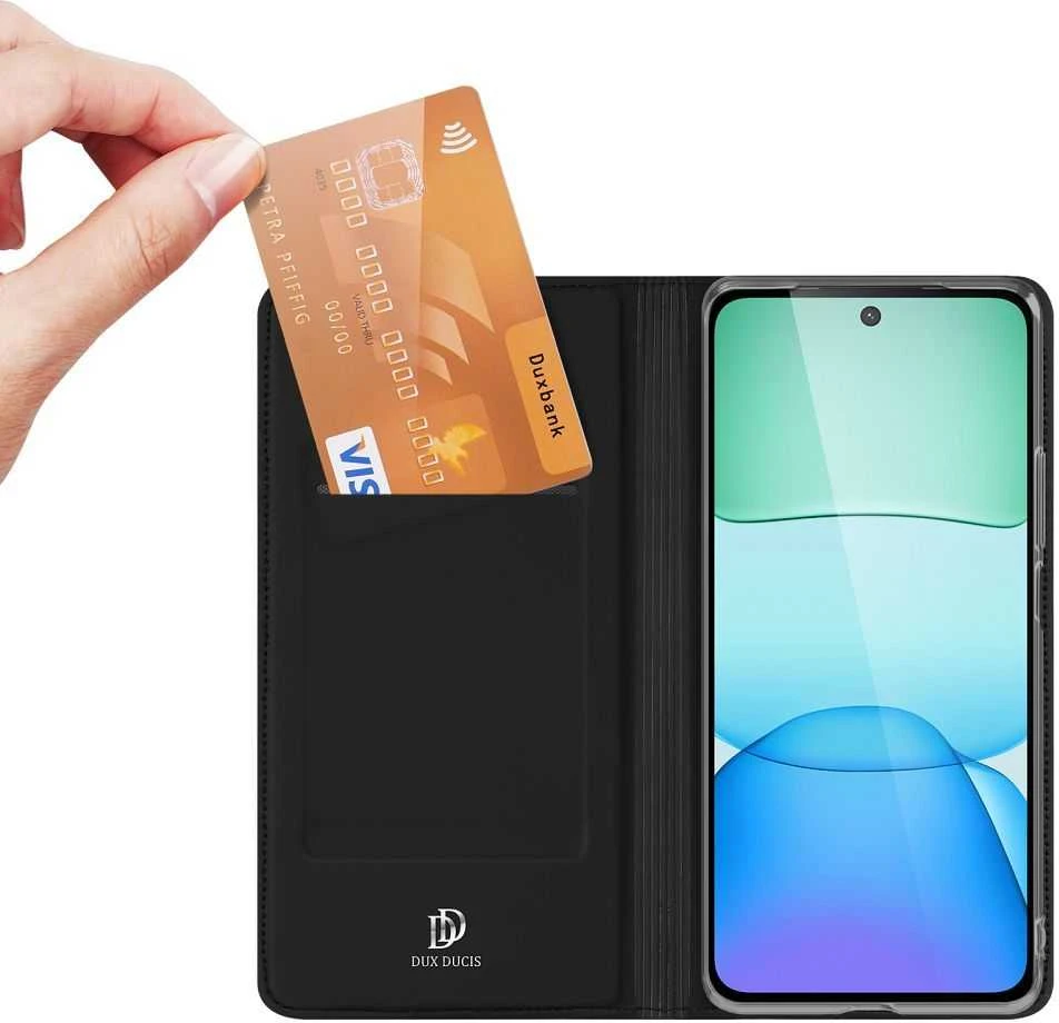 Dėklas Dux Ducis Skin Pro Xiaomi Redmi 13 4G/Redmi 13 5G/Poco M6 4G juodas