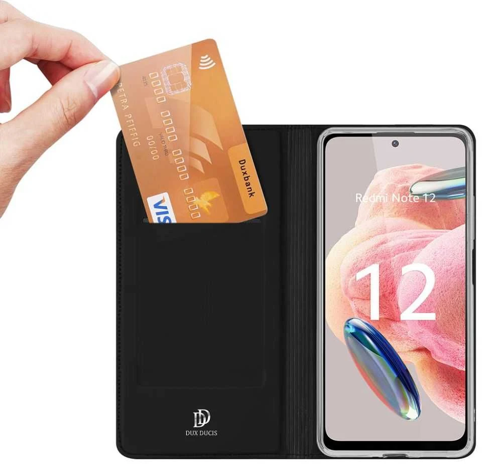Dėklas Dux Ducis Skin Pro Xiaomi Redmi Note 12/Note 12 4G juodas