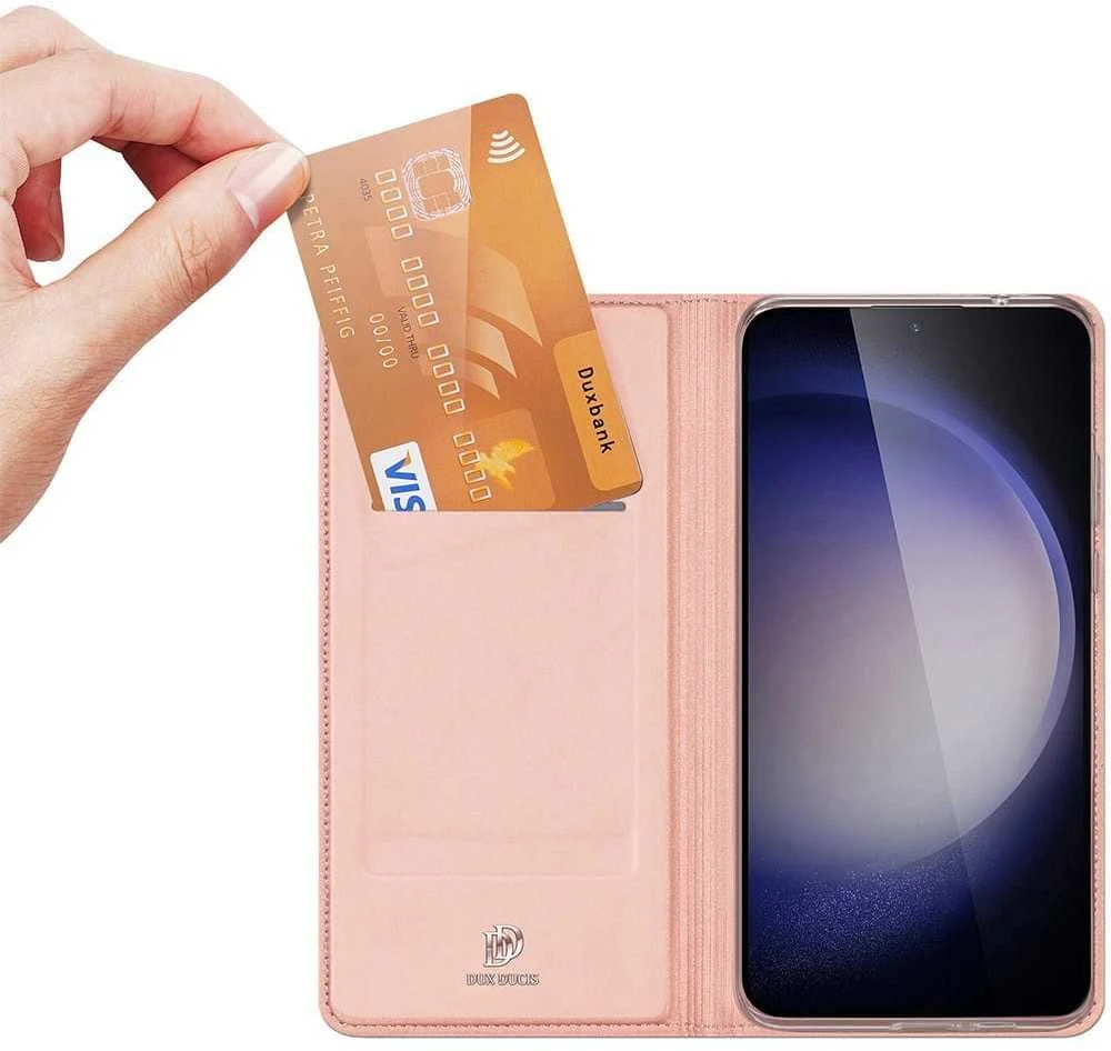Dėklas Dux Ducis Skin Pro Samsung S928 S24 Ultra rožinio aukso