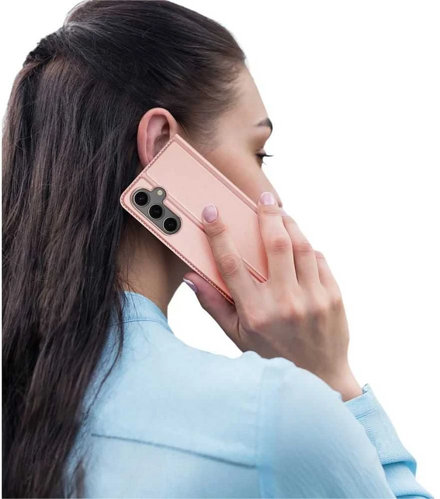 Dėklas Dux Ducis Skin Pro Samsung S931 S25 rožinio aukso