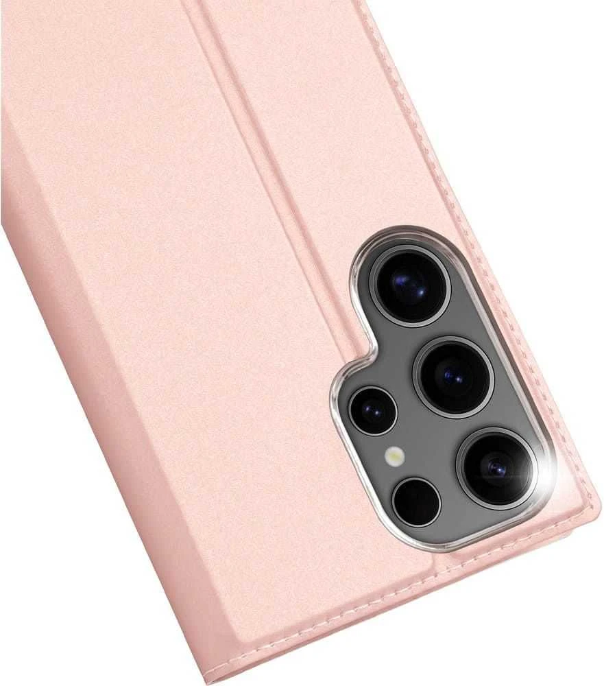 Dėklas Dux Ducis Skin Pro Samsung S938 S25 Ultra rožinio aukso