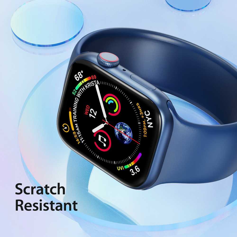 Dux Ducis Protector LCD PMMA su rėmeliu Apple Watch 10 46 mm juodas