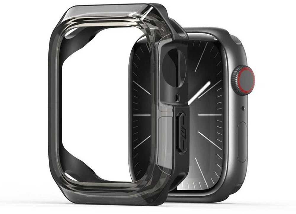 DUX DUCIS dėklas TAMO for Apple Watch series 10 46 mm skaidrus with juodos spalvos