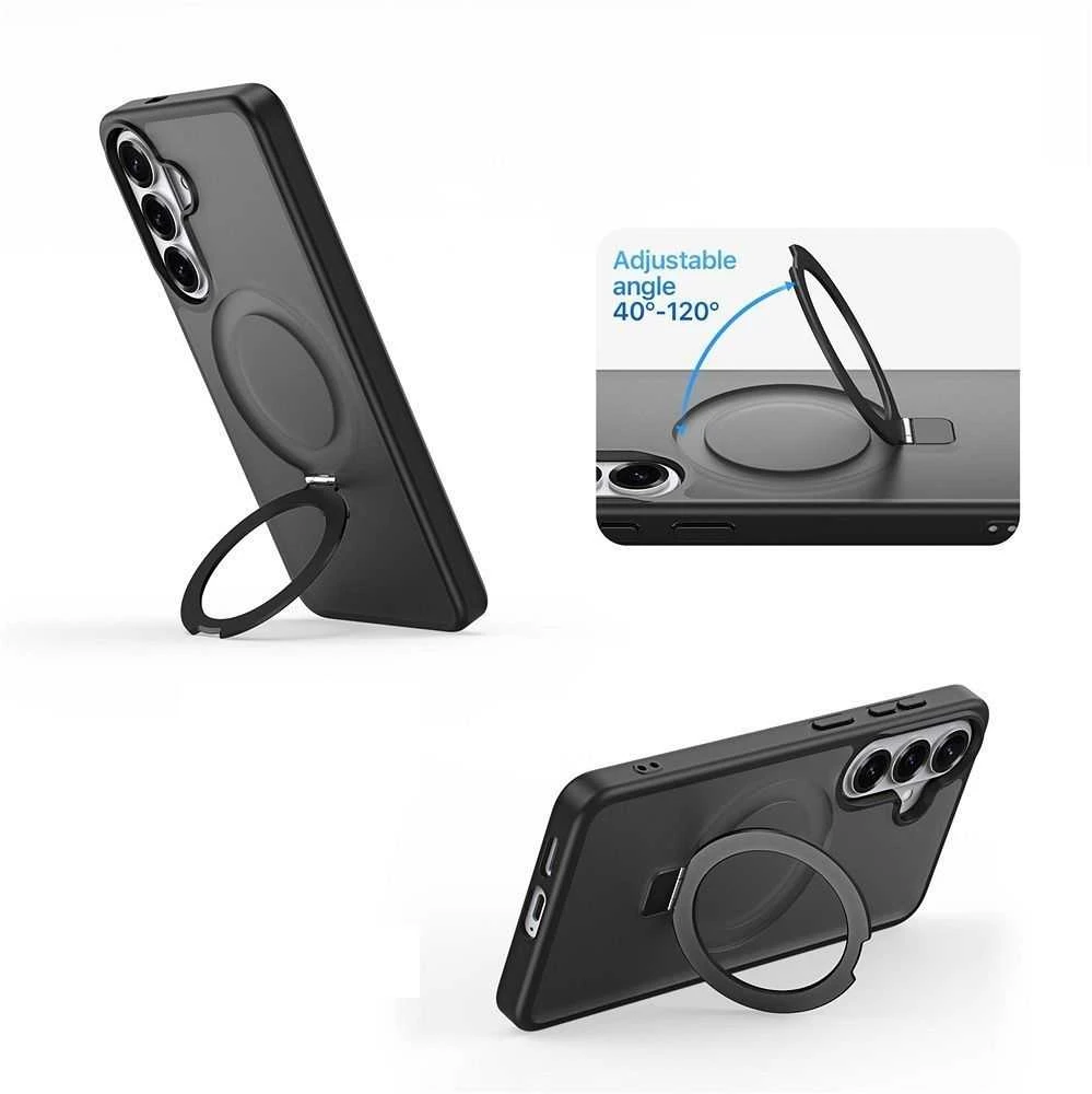 Dėklas Dux Ducis Yind MagSafe Samsung S942 S26 juodas