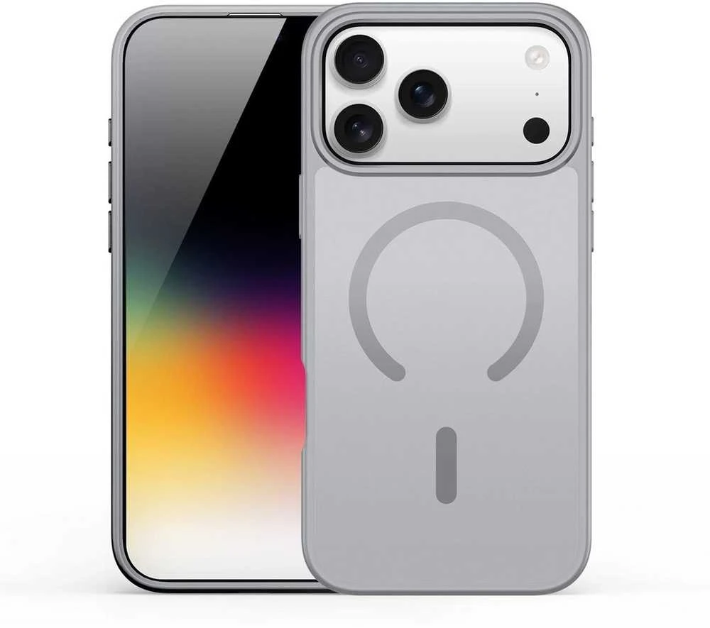 „Dux Ducis Yind iPhone 17 Pro Max“ dėklas, suderinamas su „MagSafe“ – pilkas