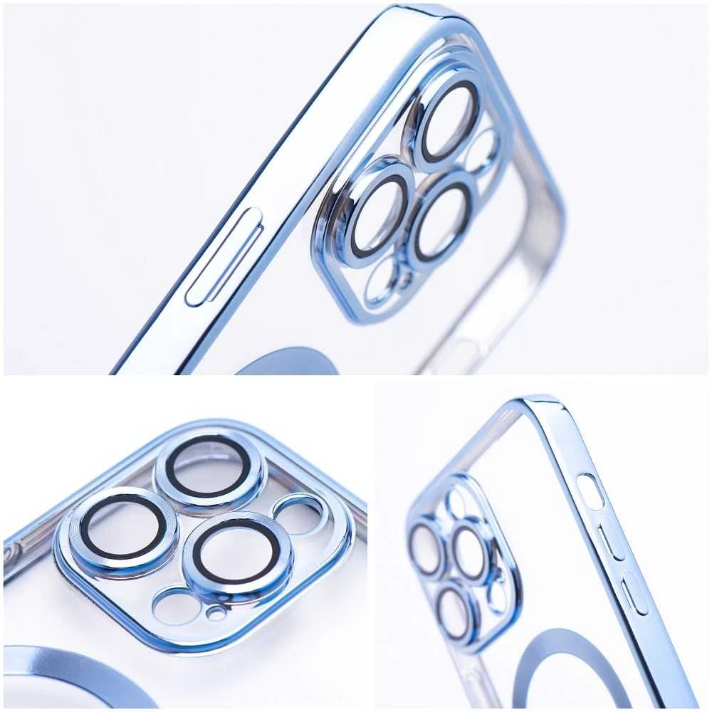 Oem Dėklas na Samsung A37 Electro Mag Cover zgodne su MagSafe mėlyna