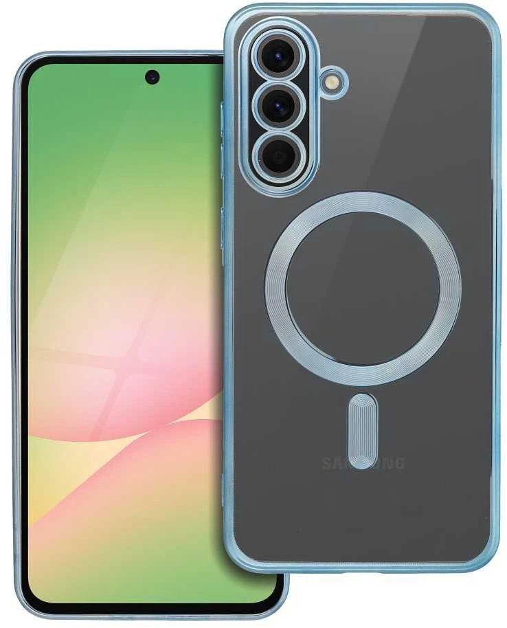 Oem ELECTRO MAG COVER dėklas suderinamas su MagSafe skirtas Samsung Galaxy A56 mėlynos spalvos