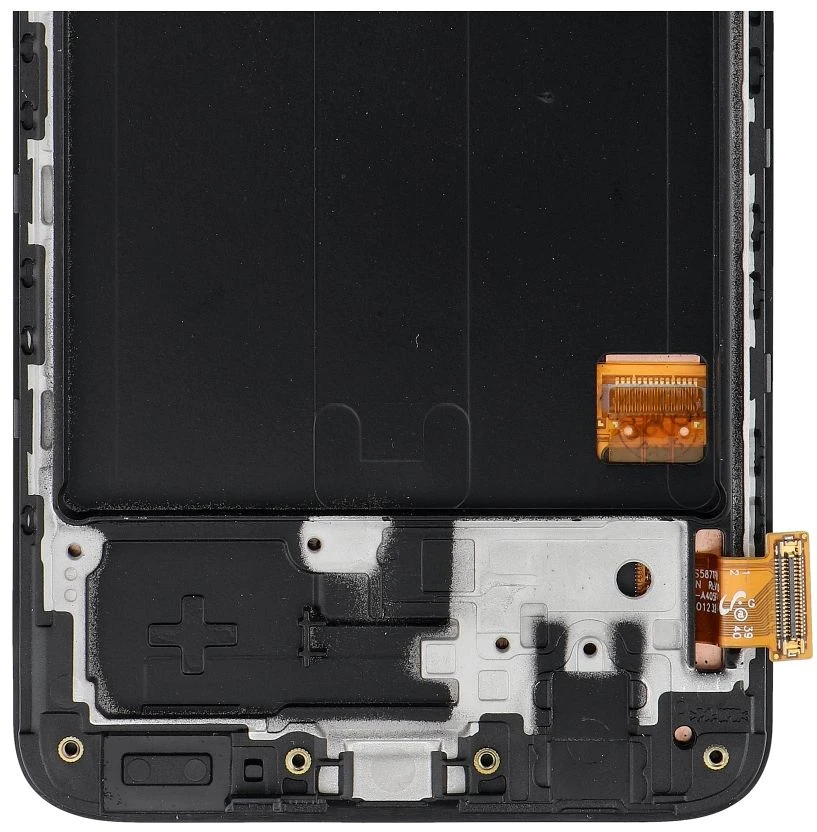 Uts Group FIXCELL LCD ekranas SAMSUNG A40 AMOLED su rėmeliu (atnaujintas)