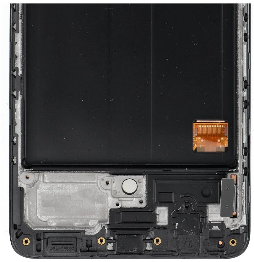 Zila FIXCELL LCD ekranas SAMSUNG A51 4G AMOLED su rėmeliu (atnaujintas)