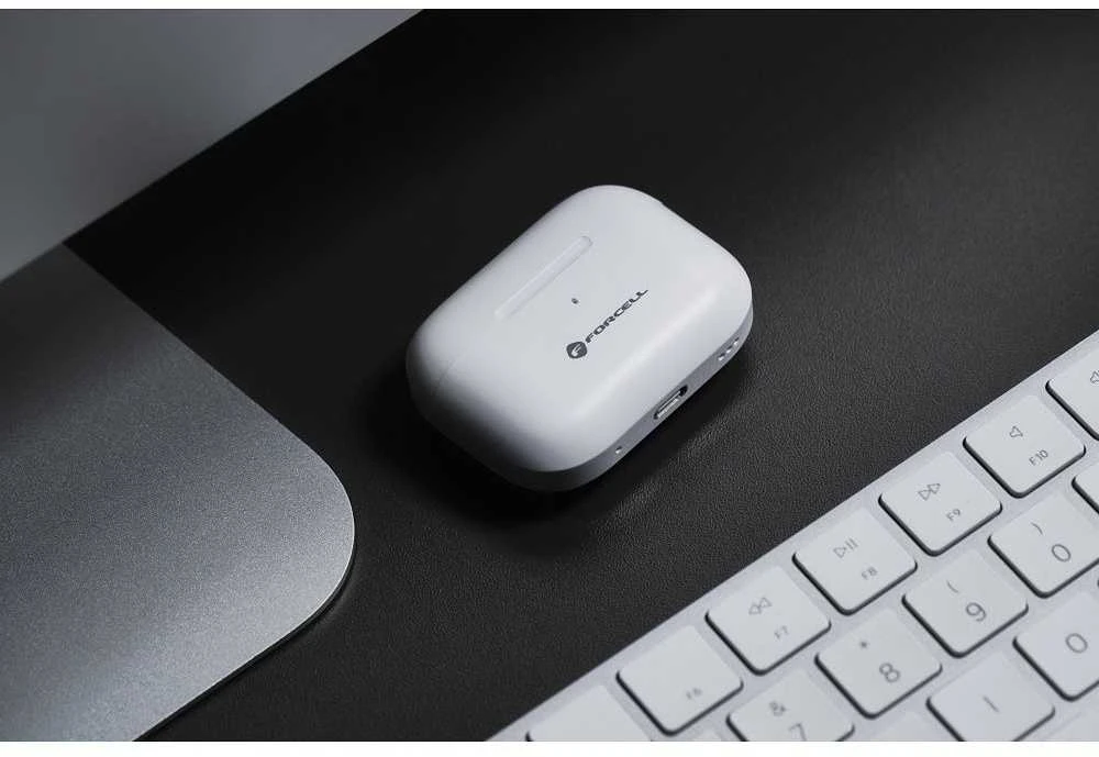 Belaidės ausinės Forcell F-Audio Master Pro TWS baltas