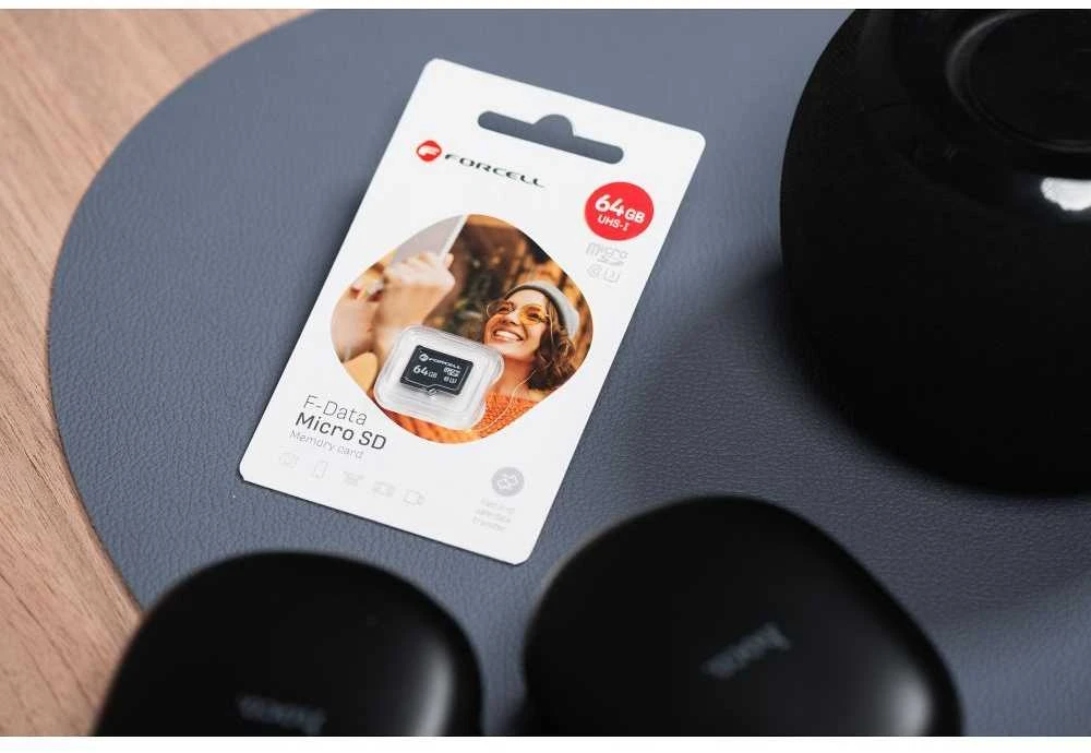 FORCELL F-DATA atminties kortelė 64GB UHS-I U3 10 klasė