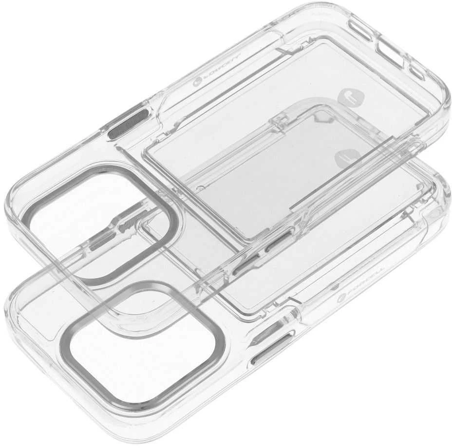 Dėklas Forcell F-PROTECT skirtas iPhone 15 Pro Max skaidrus