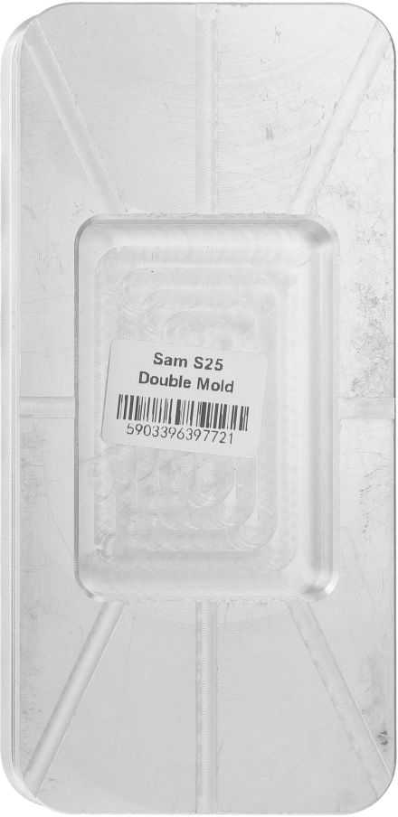 Lamel Brands Sublimacijos liejimo dvigubo sluoksnio dėklas, skirtas SAMSUNG S25