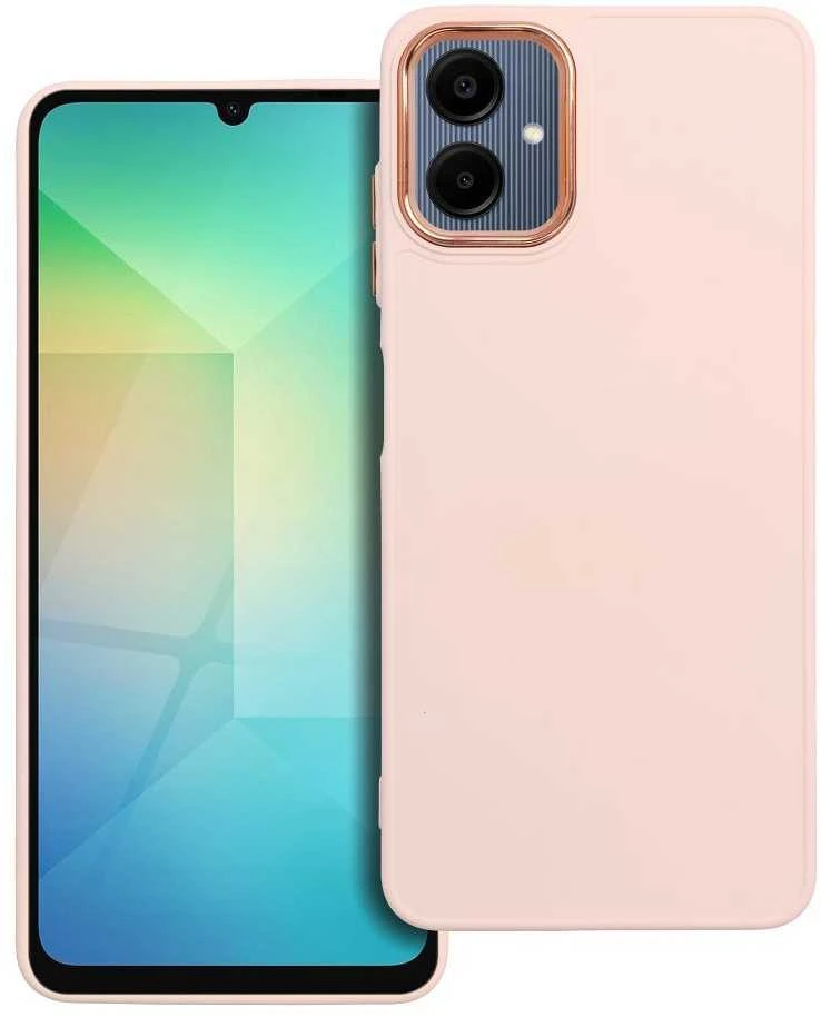 Oem „FRAME“ dėklas, skirtas „SAMSUNG A06“, rausvos spalvos