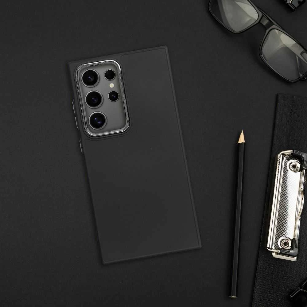 Oem „FRAME“ dėklas, skirtas „SAMSUNG A17“, juodas