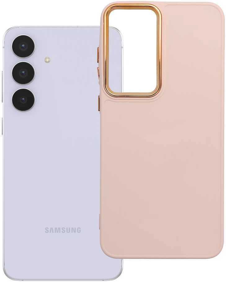 Reach Dėklas FRAME Samsung S731 S25 FE šviesiai rožinis