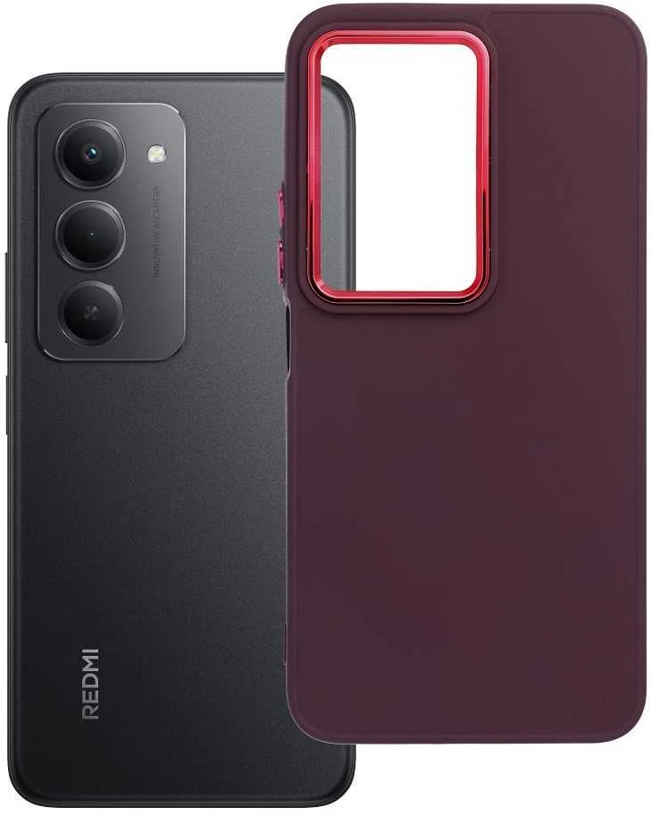 Oem FRAME dėklas, skirtas XIAOMI Redmi 15 4G / 5G (171,1 mm), violetinis