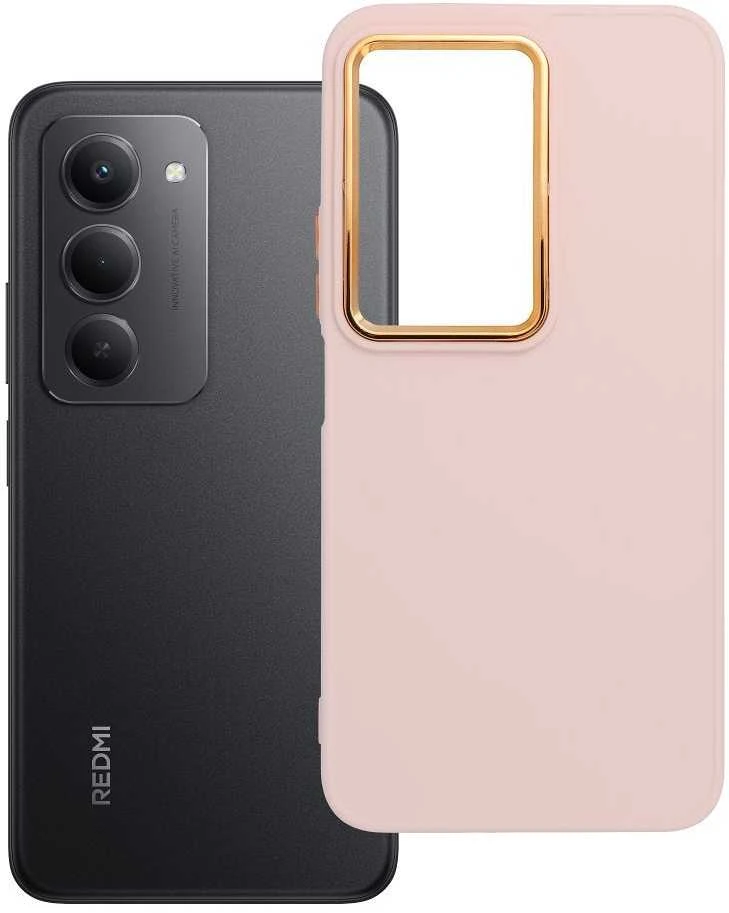 Oem FRAME dėklas, skirtas XIAOMI Redmi 15 4G / 5G (171.1mm), rausvos spalvos