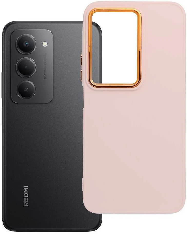 Oem FRAME dėklas, skirtas XIAOMI Redmi 15 4G / 5G (169 mm), rožinės spalvos