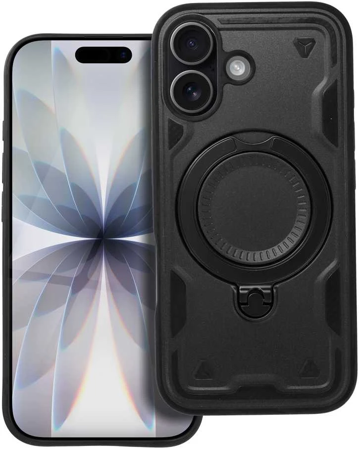 OEM dėklas, skirtas iPhone 17 Frost Armor juodas